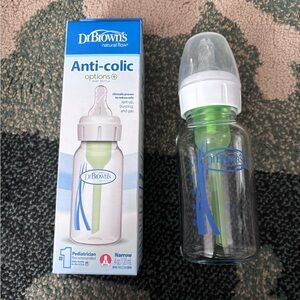 Dr. Brown's Anti-Colic Baby Bottle - Green Vent